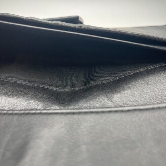 Gucci Guccissima Margaux Black Calfskin Leather Continental Wallet - Preowned - Picture 13 of 13